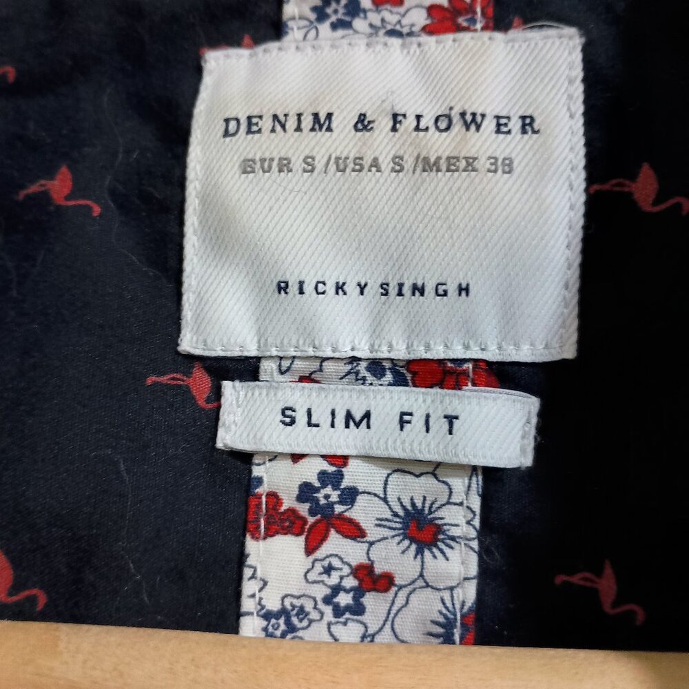 Flamingo Pattern Button Down - Picture 3 of 7